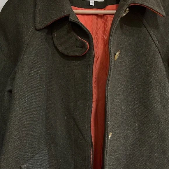 Women’s long wool coat by Michael Kors sz 14 - Picture 4 of 7